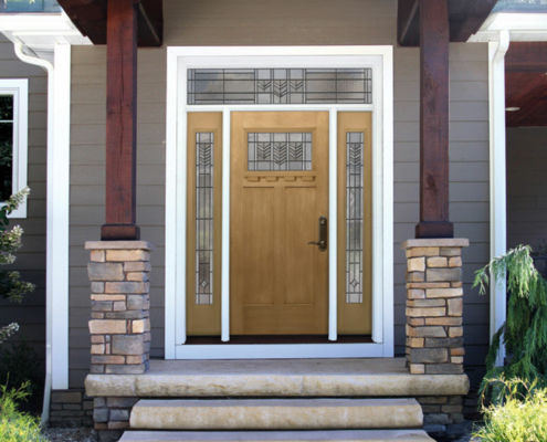 Front Entry Door.